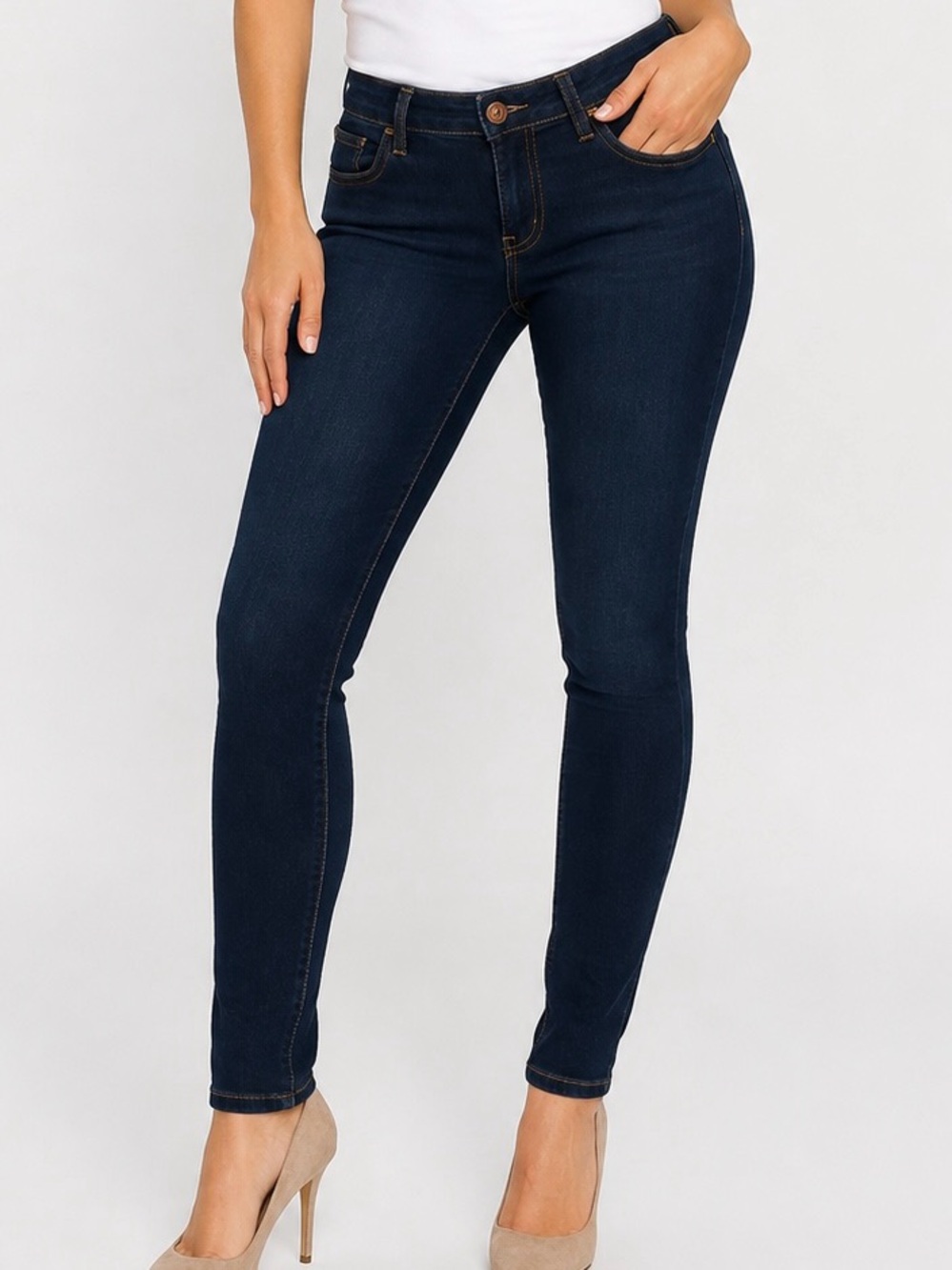 American Eagle Outfitters Dark Wash Blue Jeggings